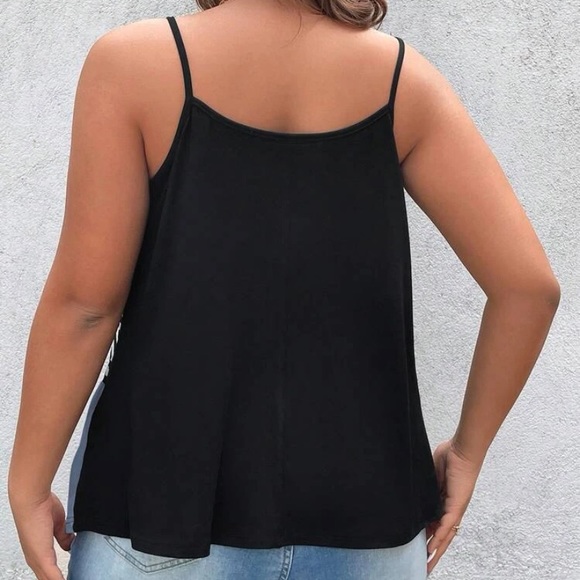 Blue Striped Tank with heart - Picture 3 of 4